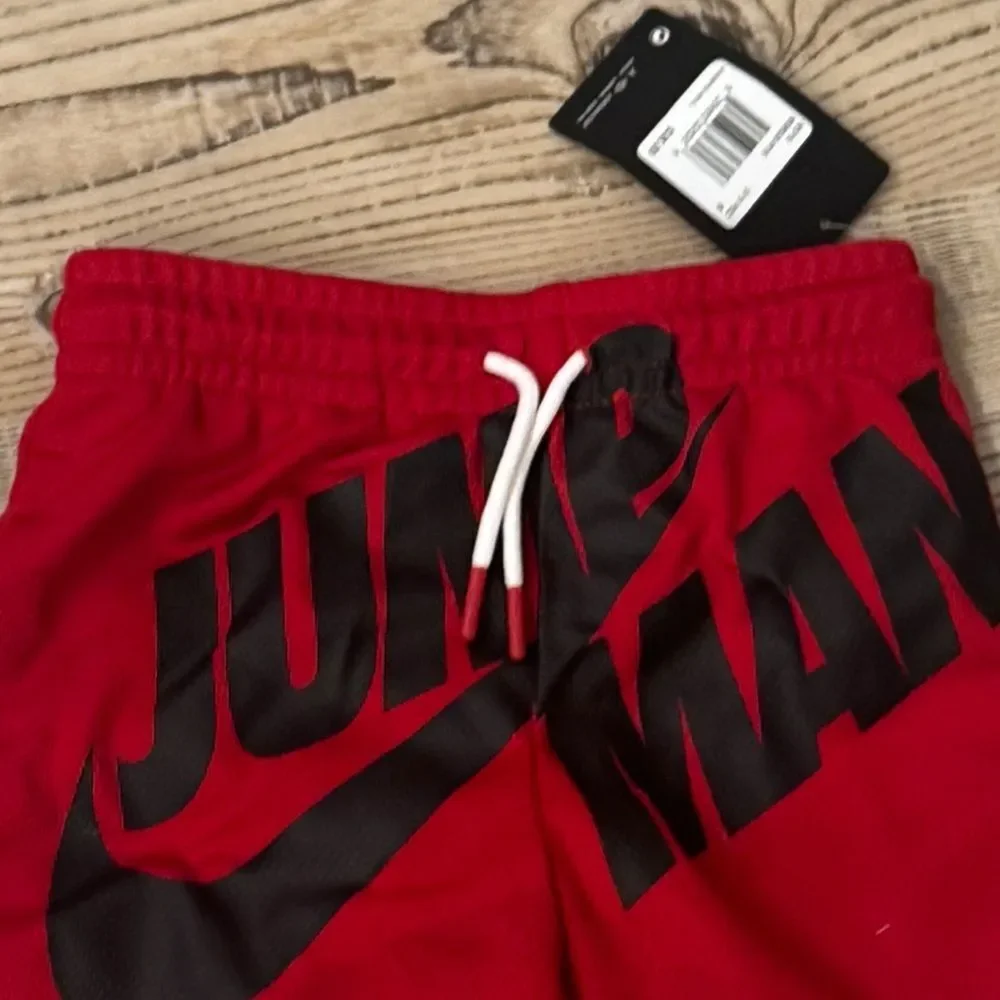 Nike Boys Jordan Jordan Little Boys Jumpman by Nike Mesh Shorts - Gym Red 6